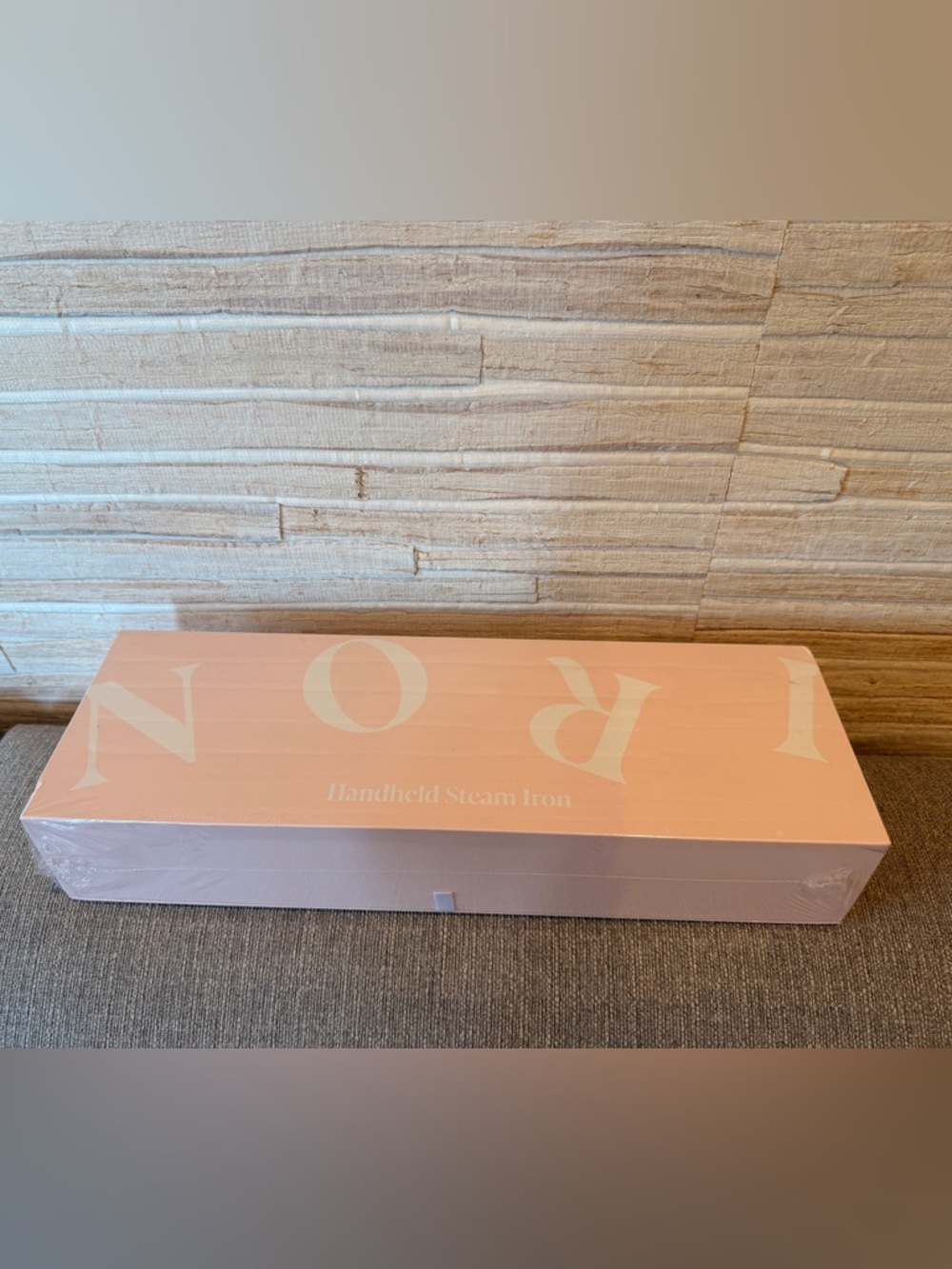 NIB Nori Press Handheld Steam Iron - Pink